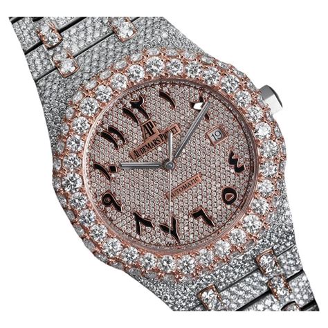 fake diamond watch|iced out diamond watches price.